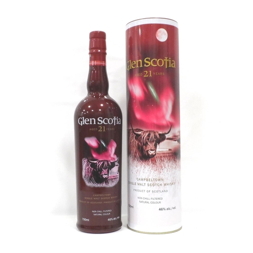 678 - GLEN SCOTIA 21YO
A fine example of the Glen Scotia 21 Year Old Single Malt Scotch Whisky in the dist... 