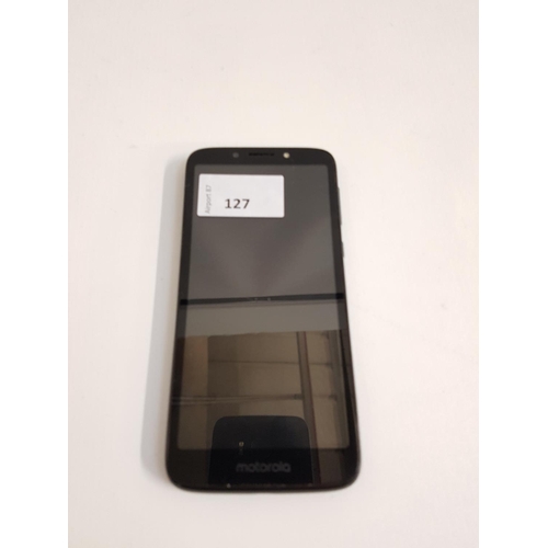 127 - MOTOROLA XT1920-15 16GB SMARTPHONE
imei - 355532090948616, NOT Google account locked. 
Note: It is t... 