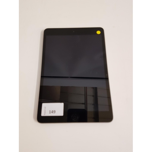 149 - APPLE IPAD MINI 2 (WIFI) - MODEL A1489
s/n - F9GPW400FCM5, iCloud protected. Note: It is the buyer's... 