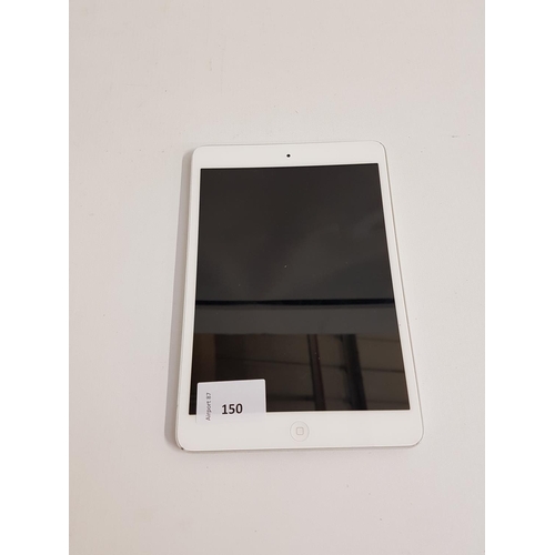 150 - APPLE IPAD MINI (WIFI) - A1432
s/n - DLXJM42YF197, iCloud protected. Note: It is the buyer's respons... 