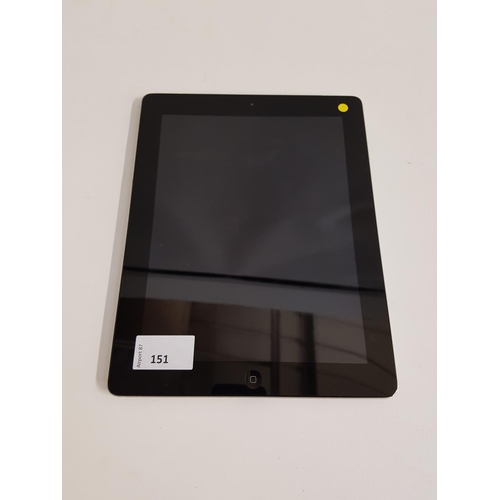 151 - APPLE IPAD 3RD GENERATION (WIFI & CELLULAR) 16GB - A1430
s/n - DMPJ45VYDVGG, imei - 013309002519718,... 