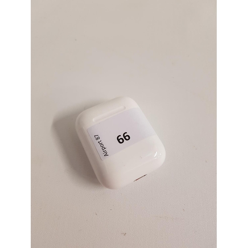 66 - APPLE AIRPOD LIGHTENING CHARGING CASE
model - a1602