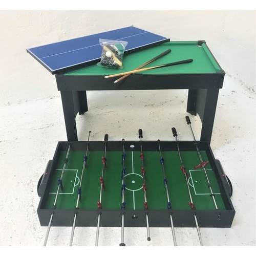 321 - GAMESSON COMBINATION GAMES TABLE
featuring table football, table tennis, air hockey and snooker, com... 