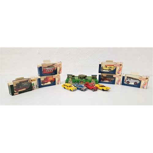 320 - SELECTION OF DIE CAST VDEHICLES
with examples from Dinky, Corgi, Matchbox, Lledo and others, with so... 