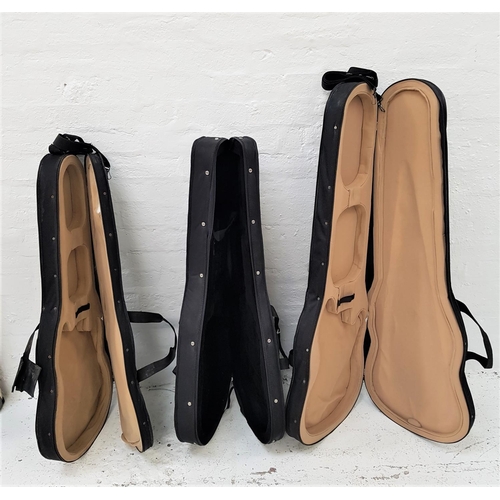 429 - THREE HYBRID GUITAR CASES
with fitted interiors, the largest 126cm long (3)