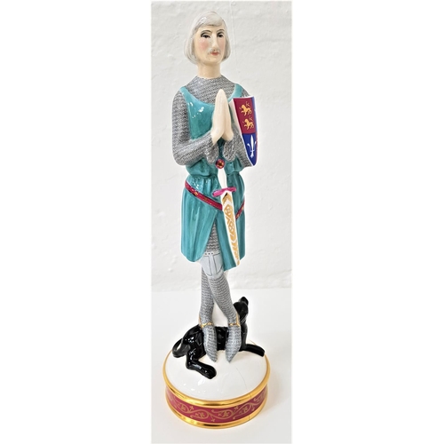 163 - ROYAL DOULTON FIGURE FROM THE AGE OF CHIVALRY COLLECTION 'SIR RALPH' 
HN2371, limited edition number... 