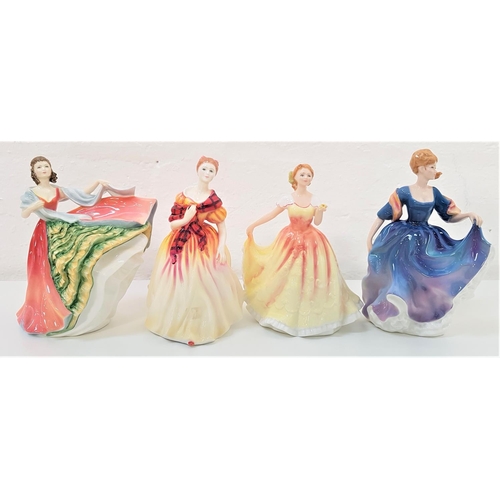 172 - FOUR ROYAL DOULTON FIGURINES
comprising Ann, HN3259; Elizabeth, HN2465; Deborah (Figure of the Year ... 