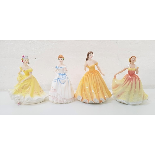 178 - FOUR ROYAL DOULTON FIGURINES
comprising Claire, HN3646; Ninette, HN2379; Royal Duulton Classics figu... 