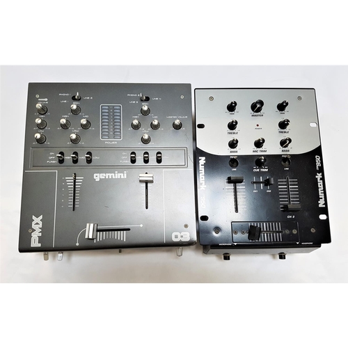 456 - TWO DY MIXERS
comprising a Gemini PMX 03; and a Numark DM950 (2)