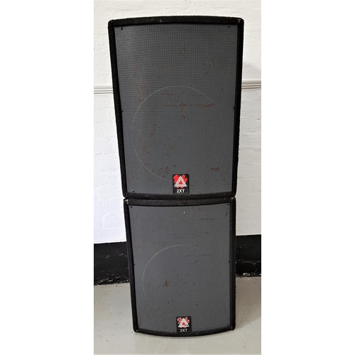 483 - PAIR OF PEAVEY HISys 2XT SPEAKERS
69cm x 50cm x 49cm