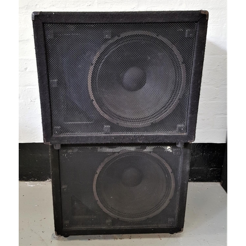 485 - TWO PEAVEY EUROSYS SUB ENCLOSURE SPEAKERS
51cm x 62cm x 48cm