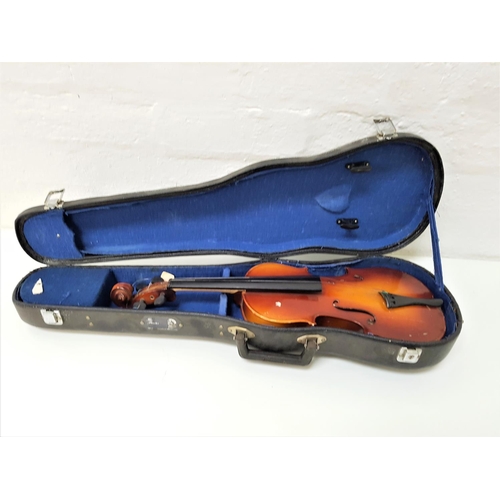 499 - LARK VIOLIN
model IM-G31, with a 31cm one piece back and a hard shell case