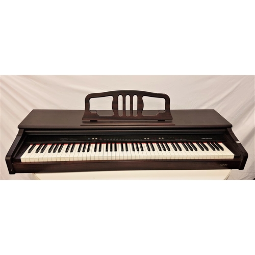 517 - SUZUKI DIGITAL PIANO
model HP-10, with folding sheet music stand, in wood effect case