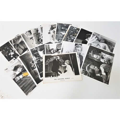 379 - SELECTION OF ORIGINAL BLACK AND WHITE FRONT OF HOUSE FILM STILLS AND FILM AND TV PRESS PHOTOS
all ap... 