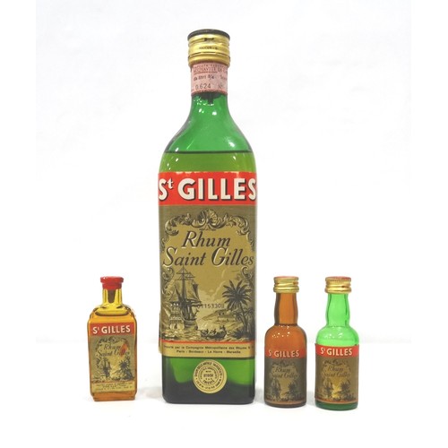 607 - RHUM ST. GILLES CIRCA 1960s
A good bottle of vintage Rhum St. Gilles from the French Antilles, bottl... 