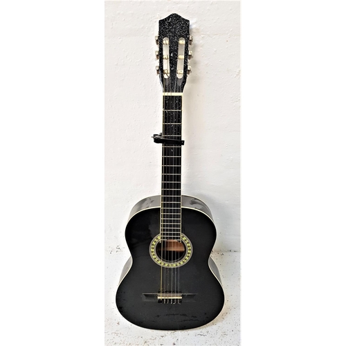 359 - STAGG ACOUSTIC GUITAR
model C542BK, with a black gloss body