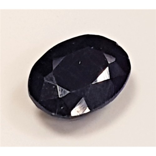 65 - CERTIFIED LOOSE NATURAL SAPPHIRE
the oval cut sapphire weighing 7.89cts, with IDT certificate