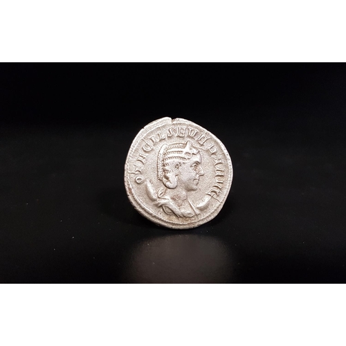 425 - OTACILIA SEVERA (WIFE OF PHILIP I) AR ANTONINIANUS
Secular Games issue. Rome, AD 248. OTACIL SEVERA ... 