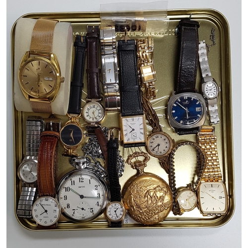 70 - SELECTION OF LADIES AND GENTLEMEN'S WRISTWATCHES
including Tissot, Gucci, Philip Mercier, DKNY, Accu... 
