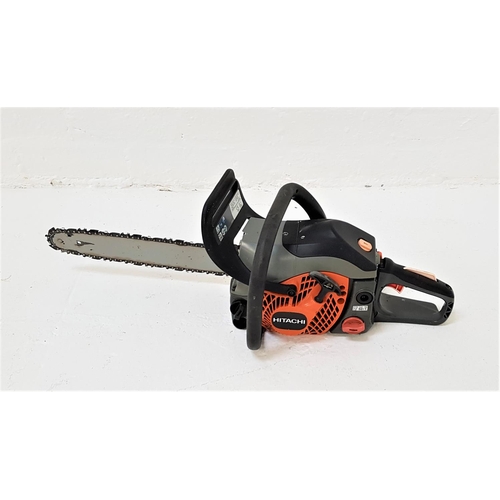 406 - HITACHI CHAIN SAW
with a 2 stroke engine and 35cm blade, model CS33EB