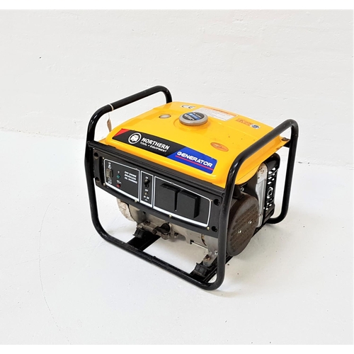 409 - NORTHERN INDUSTRIAL GENERATOR
with a petrol engine, 2KW, 230 rated voltage, 9.1 Amp rated current