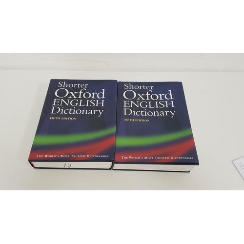 291 - SHORTER OXFORD ENGLISH DICTIONARY
fifth edition, two volumes, hardback with dust jackets (2)