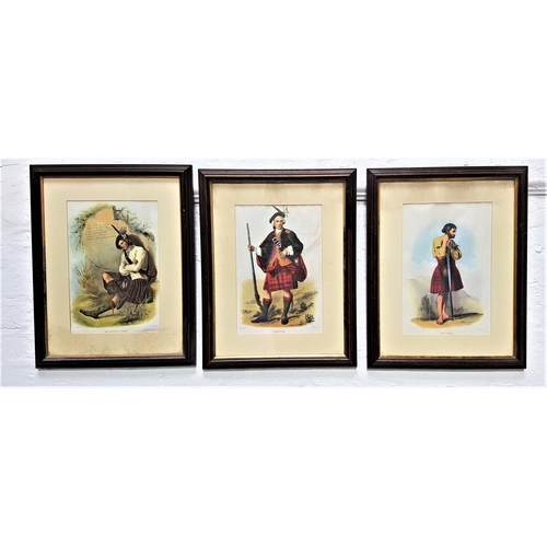 383 - L.DICKINSON
MacDonald of Glenco, Cameron and MacDugal, three lithographs, 34cm x 22.5cm (3)