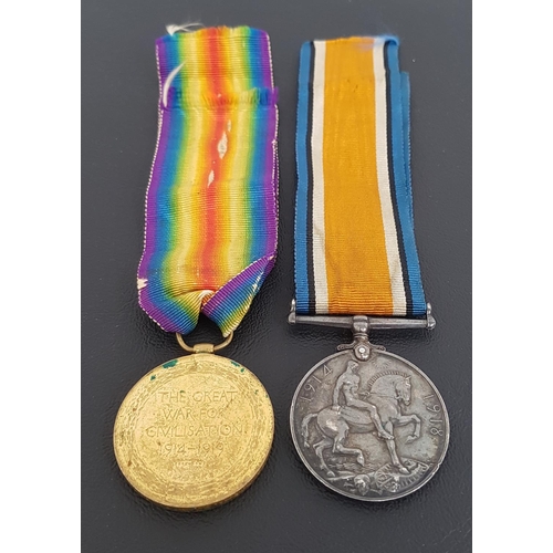 349 - FIRST WORLD WAR PAIR
comprising the War Medal and the Victory Medal named to 22005 Private G. Downie... 