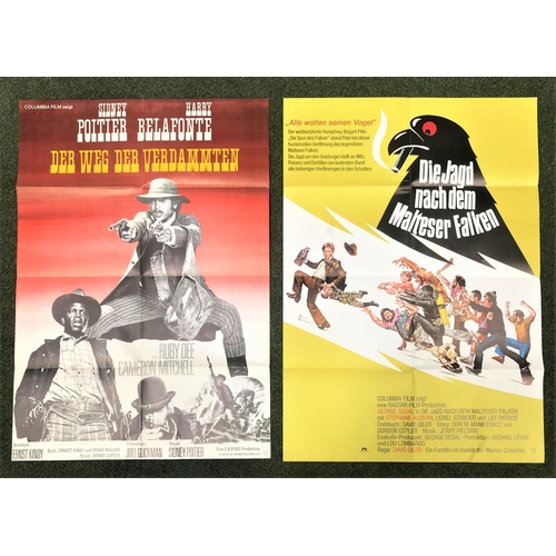 264 - SELECTION OF GERMAN FILM POSTERS AND PROMOTIONAL MATERIAL
the posters of various sizes, including 'D... 