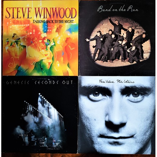 288 - SELECTION OF LP VINYL RECORDS
artists including Phil Collins, Genesis, U2, Wings, Steve Winwood, Lio... 