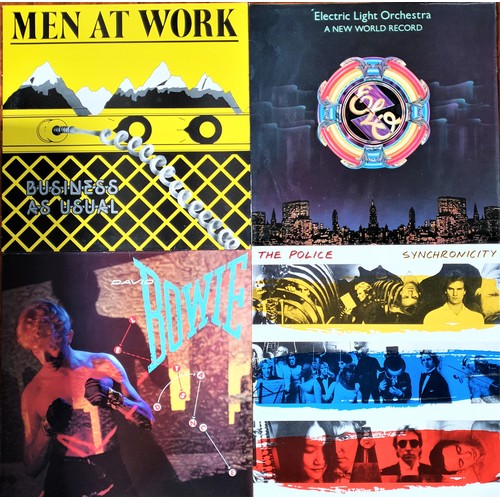 289 - SELECTION OF LP VINYL RECORDS
artists including Men at Work, ELO, Elton John, The Police, Eagles, an... 