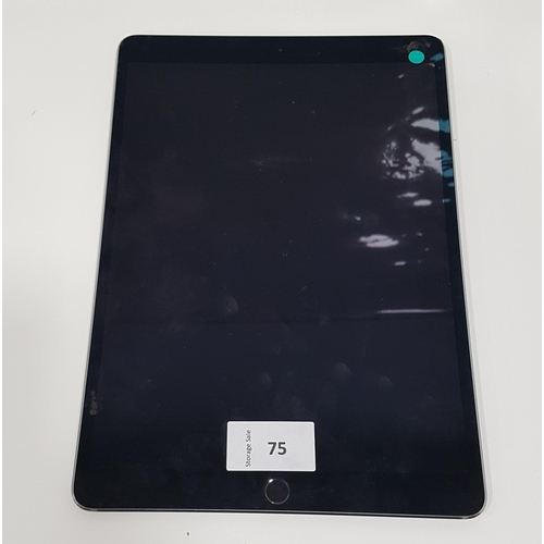 75 - APPLE IPAD PRO 10.5 INCH (WIFI) - A1701
s/n - DMPVMF2THP50, NOT iCloud protected. Note: It is the bu... 