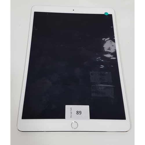 89 - APPLE IPAD PRO 10.5 INCH (WIFI) - A1701
s/n - DMPTL02CHP84, iCloud protected. Note: It is the buyer'... 