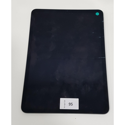 95 - APPLE IPAD PRO 11 INCH (WIFI) - A1980
s/n - DMPY79PVKD6J, iCloud protected. Note: It is the buyer's ... 