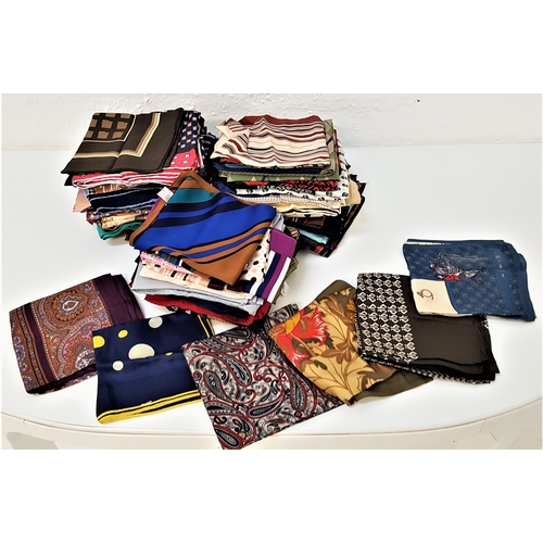 271 - SELECTION OF LADIES VINTAGE SCARVES
featuring many colours and designs, some Italian and French desi... 