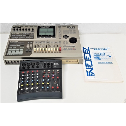 294 - ZOOM MULTI TRACK RECORDING STUDIO
model MRS-1266, with power lead and instruction manual, together w... 