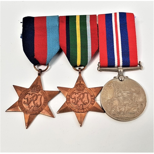 362 - WWII MEDAL TRIO
comprising The War Medal 1939-1945, The Pacific Star and The 1939-1945 Star, all wit... 