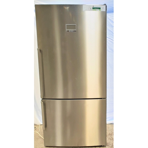 501 - BOSCH FREESTANDING FRIDGE/FREEZER
model number KGN86AI30M, with a door mounted LCD display panel, in... 