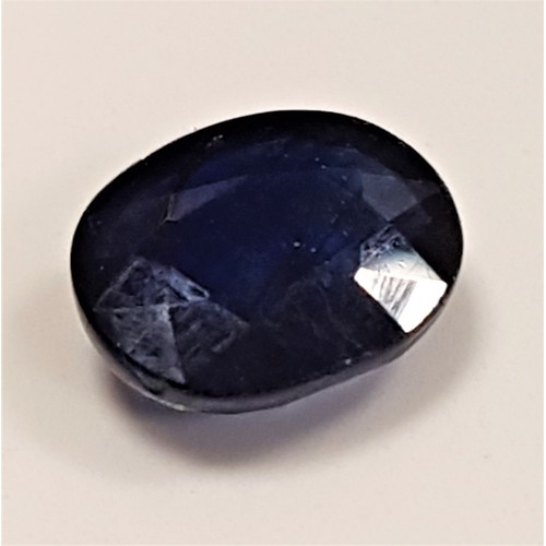 67 - CERTIFIED LOOSE NATURAL SAPPHIRE
the oval cut blue sapphire weighing 7.54cts, with IDT certificate