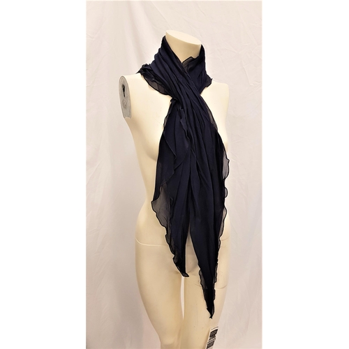 175 - ANGELINA JOLIE - SHEER NAVY BLUE SCARF
Accompanied by a Star Wares Collectibles certificate of authe... 