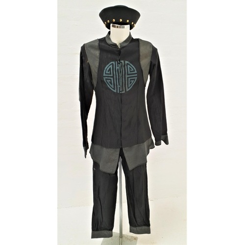 262 - SCOTTISH BALLET - ALADDIN - MR PRESTON
the black jacket with black and gold detail to hem, cuffs nec... 