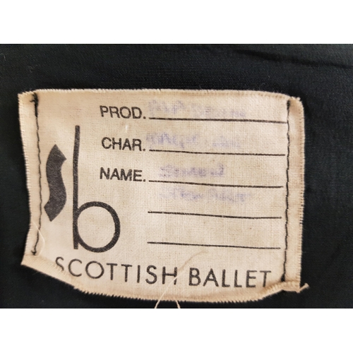 263 - SCOTTISH BALLET - ALADDIN - MAGICIAN
the grey frock coat with black and silver piping, silver button... 