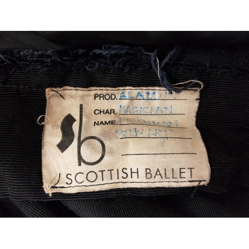 263 - SCOTTISH BALLET - ALADDIN - MAGICIAN
the grey frock coat with black and silver piping, silver button... 