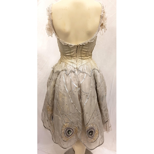 275 - SCOTTISH BALLET - CINDERELLA - CINDERALLA II
the silver ballerina dress with heavily embossed bodice... 