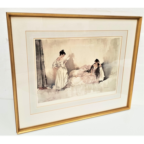 351 - SIR WILLIAM RUSSELL FLINT
Memorising Act II, limited edition print, with blind stamp, numbered 471/8... 