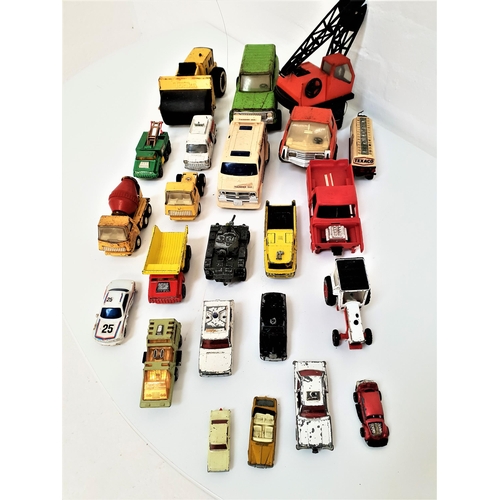 300 - SELECTION OF DIE CAST VEHICLES
including Dinky, Matchbox, Tonka, Lesney and others