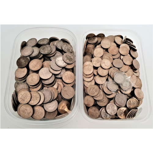 310 - LARGE SELECTION OF BRITISH SIX PENCE AND ONE SHILLING COINS
all dates after 1946