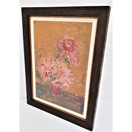 358 - TWO FLOWER STUDIES
one waterclour signed J W M Kinnell and dated 1916, 40cm x 28cm; the other an uns... 