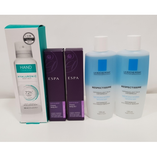 225 - SELECTION OF NEW AND UNUSED COSMETIC ITEMS
comprising 2x ESPA Fitness Body Oil (28ml each); Hand Che... 