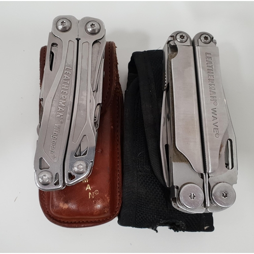 227 - TWO LEATHERMAN MULTI-TOOLS
comprising a Wingman and a Wave (2)
Note: you must be over 18 years of ag... 
